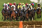 15 March 2017; A general view of the field during the Coral Cup Handicap Hurdle during the Cheltenham Racing Festival at Prestbury Park in Cheltenham, England. Photo by Seb Daly/Sportsfile