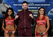 14 March 2017; Andy Lee during a press conference in The Theater at Madison Square Garden in New York, USA. Photo by Ramsey Cardy/Sportsfile