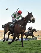 15 March 2017; Fayonagh, with Jamie Codd up, on their way to winning the Weatherbys Champion Bumper during the Cheltenham Racing Festival at Prestbury Park in Cheltenham, England. Photo by Cody Glenn/Sportsfile