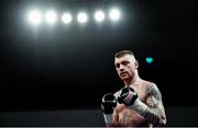 10 March 2017; Lewis Crocker after defeating Ferenc Jarko during their welterweight bout in the Waterfront Hall in Belfast. Photo by Ramsey Cardy/Sportsfile