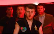 10 March 2017; Paddy Barnes ahead of facing Adrian Dimas Garzon in their flyweight bout in the Waterfront Hall in Belfast. Photo by Ramsey Cardy/Sportsfile