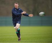 16 March 2017; Peter O'Mahony during Ireland rugby squad training at Carton House in Maynooth, Co Kildare. Photo by Stephen McCarthy/Sportsfile