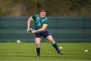 16 March 2017; Tadhg Furlong during Ireland rugby squad training at Carton House in Maynooth, Co Kildare. Photo by Stephen McCarthy/Sportsfile