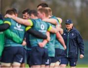 16 March 2017; Ireland head coach Joe Schmidt during Ireland rugby squad training at Carton House in Maynooth, Co Kildare. Photo by Stephen McCarthy/Sportsfile