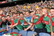 21 August 2011; Mayo supporters at the GAA Football All-Ireland Football Championship Semi-Finals. Croke Park, Dublin. Picture credit: Ray McManus / SPORTSFILE