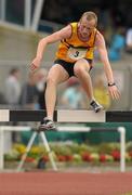 20 August 2011; Stephen Walter, from Leevale A.C., Co. Cork, in action during Men's Premier Division 3000m Steeplechase at the Woodie’s DIY National Track and Field League Final. Tullamore Harriers, Tullamore, Co. Offaly. Photo by Sportsfile