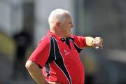 20 August 2011; Cork manager Eamonn Ryan during the game. TG4 All-Ireland Ladies Senior Football Championship Quarter-Final, Dublin v Cork, St Brendan's Park, Birr, Co. Offaly. Picture credit: David Maher / SPORTSFILE
