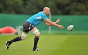 22 August 2011; Ireland's Paul O'Connell in action during a squad training session ahead of their Rugby World Cup warm-up game against England on Saturday. Carton House, Maynooth, Co. Kildare. Picture credit: Brendan Moran / SPORTSFILE