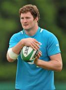 22 August 2011; Ireland's Donnacha Ryan in action during a squad training session ahead of their Rugby World Cup warm-up game against England on Saturday. Carton House, Maynooth, Co. Kildare. Picture credit: Barry Cregg / SPORTSFILE