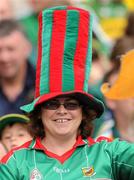 21 August 2011; A mayo supporter at the GAA Football All-Ireland Football Championship Semi-Finals. Croke Park, Dublin. Picture credit: Ray McManus / SPORTSFILE