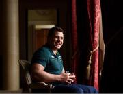 16 March 2017; CJ Stander poses for a portrait following an Ireland rugby press conference at Carton House in Maynooth, Co Kildare. Photo by Stephen McCarthy/Sportsfile