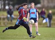 11 March 2017; Rosa Kelly of GMIT during the Lagan Cup Final match between Galway-Mayo Institute of Techology and University of Ulster Coleraine at Connacht Gaelic Athletic Association Centre of Excellence in Cloonacurry, Knock, Co. Mayo. Photo by Matt Browne/Sportsfile