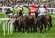 16 March 2017; A general view of the field prior to the Sun Bets Stayers' Hurdle during the Cheltenham Racing Festival at Prestbury Park in Cheltenham, England. Photo by Seb Daly/Sportsfile