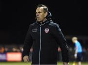 13 March 2017; Derry City Manager Kenny Shiels during the SSE Airtricity League Premier Division match between Derry City and Dundalk at Maginn Park in Buncrana, Donegal. Photo by Oliver McVeigh/Sportsfile