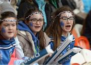 17 March 2017; St. Mary’s Grammar School supporters during the Danske Bank MacRory Cup Final 2017 match between St. Colman’s College Newry Co. Down and St. Mary’s Grammar School Magherafelt Co. Derry at Athletic Grounds in Armagh. Photo by Oliver McVeigh/Sportsfile