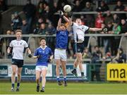 17 March 2017; Cormac Murphy of St. Mary’s Grammar School  in action against Mark Braniff of St. Colman’s College during the Danske Bank MacRory Cup Final 2017 match between St. Colman’s College Newry Co Down and St. Mary’s Grammar School Magherafelt Co Derry at Athletic Grounds in Armagh. Photo by Oliver McVeigh/Sportsfile