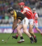 17 March 2017; Tony Kelly of Ballyea in action against John Sheanon of Cuala during the AIB GAA Hurling All-Ireland Senior Club Championship Final match between Ballyea and Cuala at Croke Park in Dublin. Photo by Brendan Moran/Sportsfile