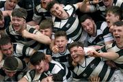 17 March 2017; Belvedere College players celebrate following the Bank of Ireland Leinster Schools Senior Cup Final match between Belvedere College and Blackrock College at RDS Arena in Dublin. Photo by Stephen McCarthy/Sportsfile