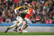 17 March 2017; Pearse Lillis of Ballyea in action against Paul Schutte of Cuala during the AIB GAA Hurling All-Ireland Senior Club Championship Final match between Ballyea and Cuala at Croke Park in Dublin. Photo by Brendan Moran/Sportsfile