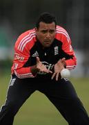 24 August 2011; England's Samit Patel in action during squad training ahead of their RSA Challenge ODI against Ireland on Thursday. England Cricket Squad Training, Clontarf Cricket Club, Clontarf, Dublin. Picture credit: Pat Murphy / SPORTSFILE