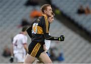 17 March 2017; Colm Cooper of Dr. Crokes celebrates after scoring his side's first goal during the AIB GAA Football All-Ireland Senior Club Championship Final match between Dr. Crokes and Slaughtneil at Croke Park in Dublin. Photo by Daire Brennan/Sportsfile