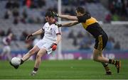 17 March 2017; Paul Bradley of Slaughtneil in action against Michael Moloney of Dr. Crokes during the AIB GAA Football All-Ireland Senior Club Championship Final match between Dr. Crokes and Slaughtneil at Croke Park in Dublin.   Photo by Brendan Moran/Sportsfile