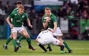 17 March 2017; Gavin Mullin of Ireland is tackled by Max Malins of England during the RBS U20 Six Nations Rugby Championship match between Ireland and England at Donnybrook Stadium in Donnybrook, Dublin. Photo by Matt Browne/Sportsfile