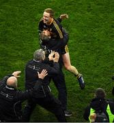 17 March 2017; Colm Cooper of Dr. Crokes celebrates at the final whistle of the AIB GAA Football All-Ireland Senior Club Championship Final match between Dr. Crokes and Slaughtneil at Croke Park in Dublin. Photo by Ray McManus/Sportsfile