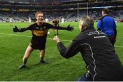 17 March 2017; Colm Cooper of Dr. Crokes celebrates with manager Pat O'Shea at the final whistle of the AIB GAA Football All-Ireland Senior Club Championship Final match between Dr. Crokes and Slaughtneil at Croke Park in Dublin. Photo by Brendan Moran/Sportsfile