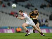 17 March 2017; Sé McGuigan of Slaughtneil in action against Brian Looney of Dr. Crokes during the AIB GAA Football All-Ireland Senior Club Championship Final match between Dr. Crokes and Slaughtneil at Croke Park in Dublin. Photo by Daire Brennan/Sportsfile