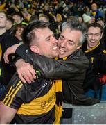17 March 2017; John Payne of Dr. Crokes celebrates after the AIB GAA Football All-Ireland Senior Club Championship Final match between Dr. Crokes and Slaughtneil at Croke Park in Dublin. Photo by Daire Brennan/Sportsfile