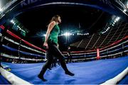 17 March 2017; Irish dancers ahead of Michael Conlan's professional debut against Tim Ibarra at The Theater in Madison Square Garden in New York, USA. Photo by Ramsey Cardy/Sportsfile