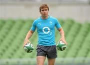 26 August 2011; Ireland's Eoin Reddan in action during the Squad Captain's run ahead of their Rugby World Cup warm-up game against England on Saturday. Aviva Stadium, Lansdowne Road, Dublin. Picture credit: Pat Murphy / SPORTSFILE