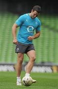 26 August 2011; Ireland's Paddy Wallace in action during the Squad Captain's run ahead of their Rugby World Cup warm-up game against England on Saturday. Aviva Stadium, Lansdowne Road, Dublin. Picture credit: Pat Murphy / SPORTSFILE