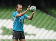 26 August 2011; Ireland's Geordan Murphy in action during the Squad Captain's run ahead of their Rugby World Cup warm-up game against England on Saturday. Aviva Stadium, Lansdowne Road, Dublin. Picture credit: Pat Murphy / SPORTSFILE