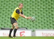 26 August 2011; England's Tom Croft in action during the Squad Captain's run ahead of their Rugby World Cup warm-up game against Ireland on Saturday. England Rugby Squad Captain's Run - Friday 26th August. Aviva Stadium, Lansdowne Road, Dublin. Picture credit: Pat Murphy / SPORTSFILE