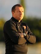 26 August 2011; Dundalk manager Ian Foster. FAI Ford Cup Fourth Round, Drogheda United v Dundalk, Hunky Dory Park, Drogheda, Co. Louth. Picture credit: Oliver McVeigh / SPORTSFILE