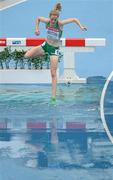 27 August 2011; Fionnuala Britton, Ireland, in action during her Heat in Round 1 of the Women's 3000m Steeplechase event, where she finished in 6th position in a time of 9:41.17. IAAF World Championships, Daegu, Korea. Picture credit: Stephen McCarthy / SPORTSFILE