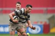 17 March 2017; Jack O'Sullivan of PBC during the Clayton Hotels Munster Schools Senior Cup Final match between Glenstal Abbey and Presentation Brothers Cork at Thomond Park in Limerick. Photo by Diarmuid Greene/Sportsfile