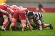 17 March 2017; Cian Fitzgerald of PBC during the Clayton Hotels Munster Schools Senior Cup Final match between Glenstal Abbey and Presentation Brothers Cork at Thomond Park in Limerick. Photo by Diarmuid Greene/Sportsfile