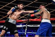 17 March 2017; Alex Saucedo, left, in action against Johnny Garcia in their super lightweight bout at The Theater in Madison Square Garden in New York, USA. Photo by Ramsey Cardy/Sportsfile
