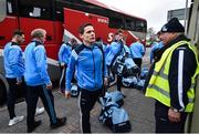 18 March 2017; Dublin goalkeeper Stephen Cluxton arrives ahead of the Allianz Football League Division 1 Round 5 match between Kerry and Dublin at Austin Stack Park in Tralee, Co Kerry. Photo by Diarmuid Greene/Sportsfile