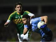 18 March 2017; Shane B. Carthy of Dublin in action against David Moran of Kerry during the Allianz Football League Division 1 Round 5 match between Kerry and Dublin at Austin Stack Park in Tralee, Co Kerry. Photo by Diarmuid Greene/Sportsfile