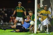 18 March 2017; Eoghan O'Gara of Dublin in action against Peter Crowley of Kerry during the Allianz Football League Division 1 Round 5 match between Kerry and Dublin at Austin Stack Park in Tralee, Co Kerry. Photo by Diarmuid Greene/Sportsfile