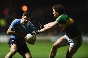 18 March 2017; Kevin McManamon of Dublin in action against Tadhg Morley of Kerry during the Allianz Football League Division 1 Round 5 match between Kerry and Dublin at Austin Stack Park in Tralee, Co Kerry. Photo by Diarmuid Greene/Sportsfile