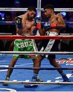18 March 2017; Ryan Martin in action against Bryant Cruz during their WBC Lightweight Continental Americas bout at Madison Square Garden in New York, USA. Photo by Ramsey Cardy/Sportsfile