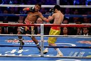 18 March 2017; Roman Gonzalez, left, in action against Srisaket Sor Rungvisai during their super flyweight title bout at Madison Square Garden in New York, USA. Photo by Ramsey Cardy/Sportsfile