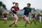 19 March 2017; Caitriona Cormican of Galway in action against Emma Sherwood of Kerry during the Lidl Ladies Football national league Round 5 match between Galway and Kerry at Corofin GAA Club in Corofin, Co. Galway. Photo by Sam Barnes/Sportsfile