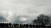 19 March 2017; Spectators await the start of the game ahead of the Allianz Football League Division 3 Round 5 match between Louth and Armagh at the Gaelic Grounds in Drogheda, Co Louth. Photo by Eóin Noonan/Sportsfile