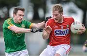 19 March 2017; Ruairi Deane of Cork in action against Willie Carry of Meath during the Allianz Football League Division 2 Round 5 match between Cork and Meath at Páirc Uí Rinn in Cork. Photo by Matt Browne/Sportsfile